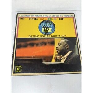 Count Basie “The Workd of Count Basie” 3 LP Record Box Set